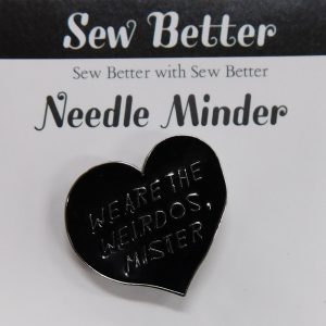 Sew Better Cross Stitch Needle Minder Keeper We Are The Weirdos Magnet