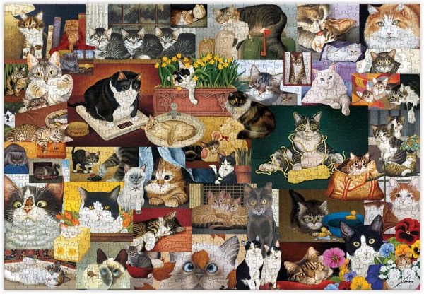 Lang Jigsaw Puzzle 1000 Piece American Cat