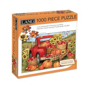 Lang Jigsaw Puzzle 1000 Piece Stream Harvest Truck