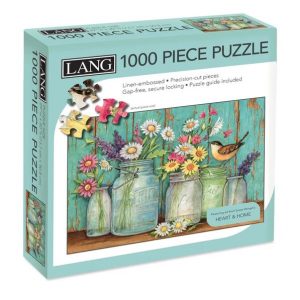 Lang Jigsaw Puzzle 1000 Piece Mason Flowers