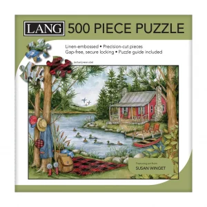Lang Jigsaw Puzzle 500 Piece Picnic by the Lake