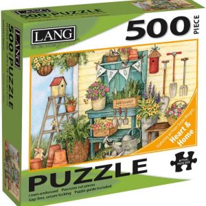 Lang Jigsaw Puzzle 500 Piece Potters Bench