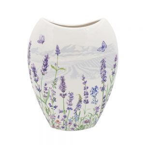 Elegant China Country Lavender Farm Vase China