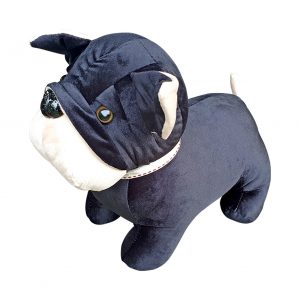 Country Swede Feel Weighted Clyde the Dog Door Stopper