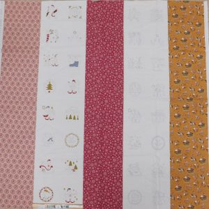 Patchwork Quilting Sewing Fabric Ready for Xmas Panel Linen 140x140cm