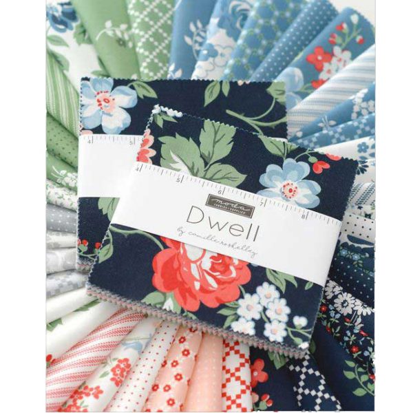 Moda Quilting Jelly Roll Patchwork Dwell 2.5 Inch Fabrics