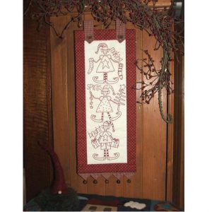 The Birdhouse Designs Sewing Making Spirits Bright Wallhanging Pattern