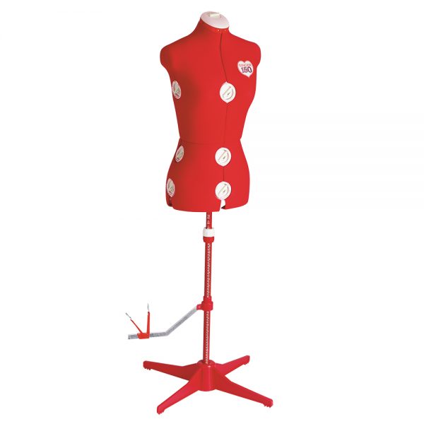 Singer Dressmaking Model 150 Red Smaller Size Freestanding Adjustable