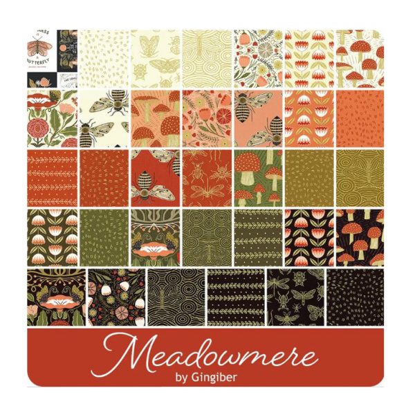 Moda Quilting Patchwork Meadowmere Layer Cake 10 Inch Fabrics
