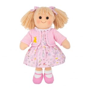 Hopscotch Lovely Soft Rag Doll WILLOW Girl Dressed Doll Large 35cm