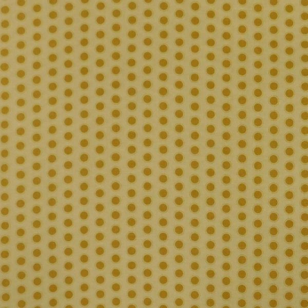 Quilting Patchwork Sewing Fabric Yellow Spots 50x55cm FQ