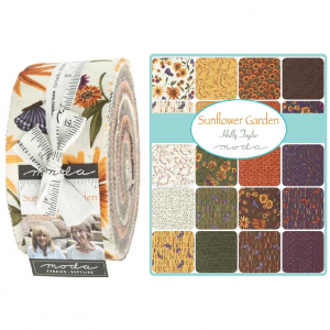 Moda Quilting Jelly Roll Patchwork Sunflower Garden 2.5 Inch Fabrics