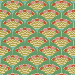 Quilting Fabric TILDA Pie in the Sky Tassleflower Green 50x55cm FQ