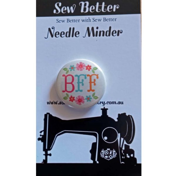 Sew Better Cross Stitch Needle Minder Keeper BFF Magnet