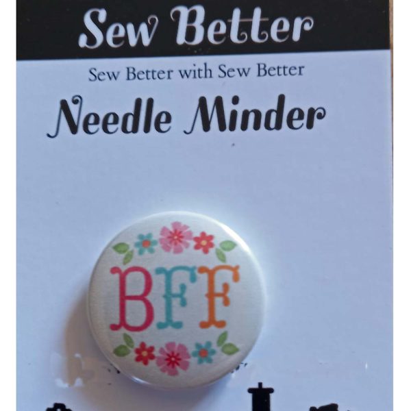 Sew Better Cross Stitch Needle Minder Keeper BFF Magnet