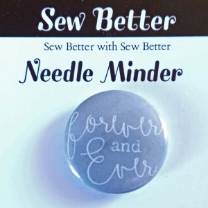 Sew Better Cross Stitch Needle Minder Keeper Forever and Ever Magnet