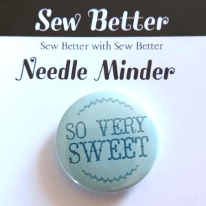 Sew Better Cross Stitch Needle Minder Keeper So Very Sweet Magnet