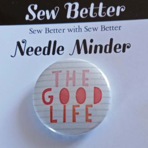 Sew Better Cross Stitch Needle Minder Keeper The Good Life Magnet