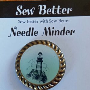 Sew Better Cross Stitch Needle Minder Keeper Light House Magnet