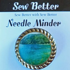 Sew Better Cross Stitch Needle Minder Keeper Beach Magnet