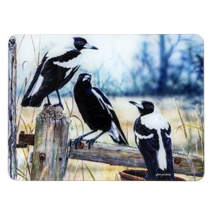 Ashdene Kitchen GLASS A Country Life Surface Saver Magpies