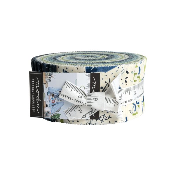 Moda Quilting Jelly Roll Patchwork Collage 2.5 Inch Fabrics