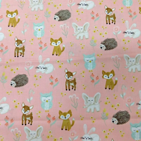 Quilting Patchwork Sewing Fabric Sweet Dreams Girl 50x55cm FQ