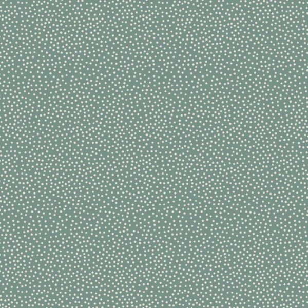 Quilting Patchwork Fabric Birdhouse Basics Spots Blue Cream 50x55cm FQ