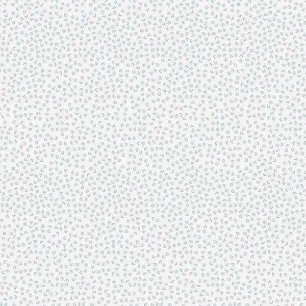 Quilting Patchwork Fabric Birdhouse Basics Cream Blue 50x55cm FQ