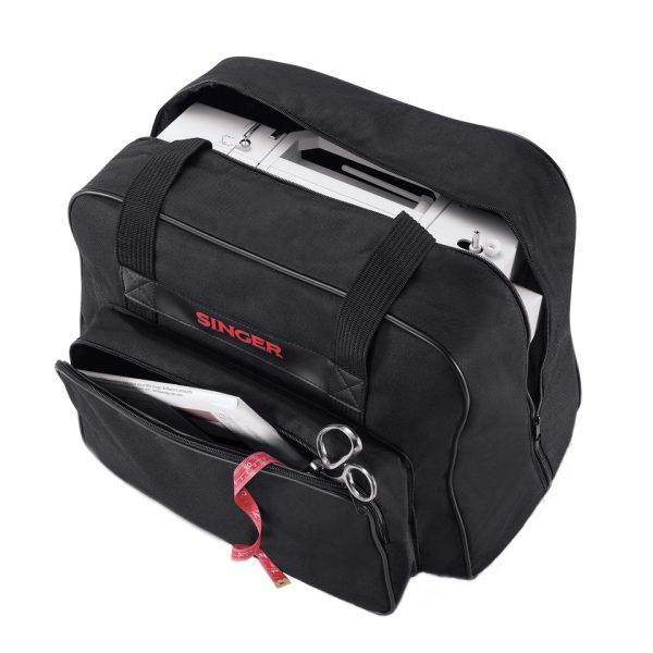 Singer Sewing Machine Branded Carry Bag with Pocket Black