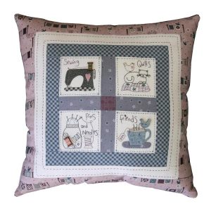 Lynette Anderson Designs Sewing Sewing Friends Cushion Pattern