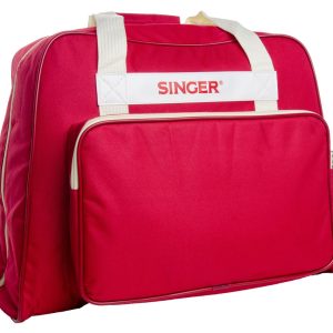 Singer Sewing Machine Branded Carry Bag with Pocket Red