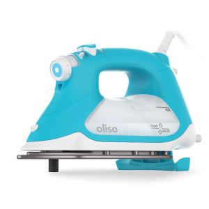 Oliso Smart Iron Blue TG1600 ProPlus Great for Quilting Sewing Ironing