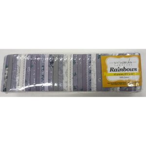 Stof Quilting Jelly Roll Patchwork Lilac Rainbows 2.5 Inch Fabrics