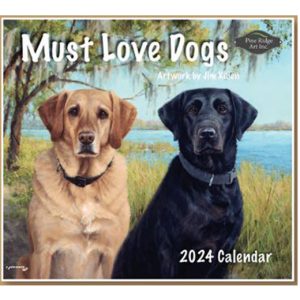 Pine Ridge 2024 Calendar Must Love Dogs Calender Fits Wall Frame