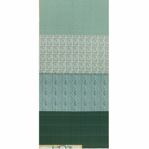 Patchwork Quilting Sewing Fabric Moda Greenstone E 50x110cm