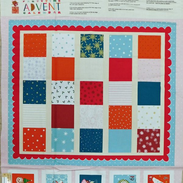 Patchwork Quilting Sewing Fabric Partytime Event Panel 58x110cm