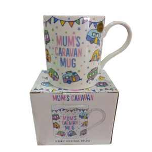 Kitchen Tea Coffee Ceramic Cup Mum's Caravan Mug