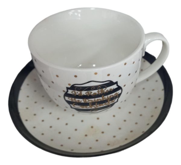 French Chic Kitchen Tea Cup and Saucer Simply Chic