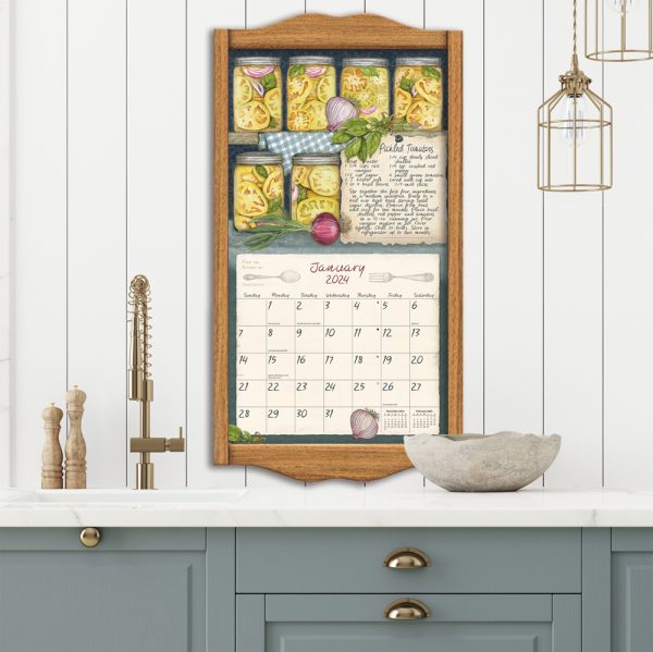 Lang 2024 Calendar American Kitchen Calender Fits Wall Frame