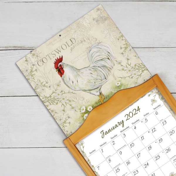 Lang 2024 Calendar Proud Rooster Calender Fits Wall Frame