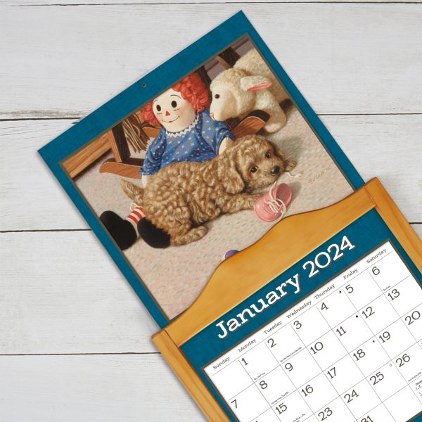 Lang 2024 Calendar Puppy Calender Fits Wall Frame