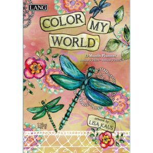Lang 2024 13 Monthly Planner Color My World 12 Inch Diary