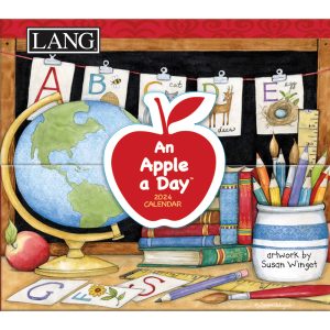 Lang 2024 365 Daily Thoughts Calendar An Apple A Day Diary