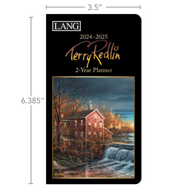 Lang 2024-2025 2 Year Pocket Planner Terry Redlin Diary