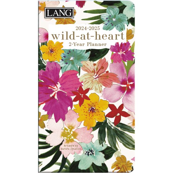 Lang 2024-2025 2 Year Pocket Planner Wild At Heart Diary