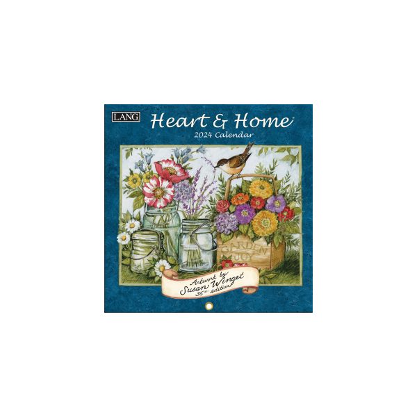 Lang 2024 MINI Calendar Heart and Home Does NOT Fit Frame