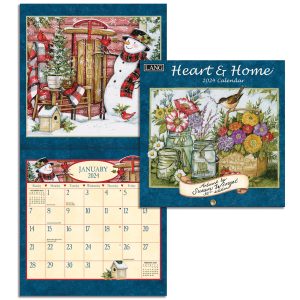 Lang 2024 MINI Calendar Heart and Home Does NOT Fit Frame