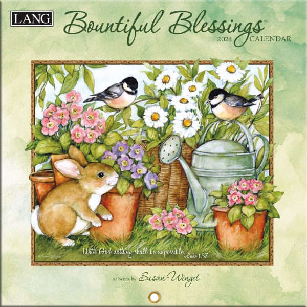 Lang 2024 MINI Calendar Bountiful Blessings Does NOT Fit Frame