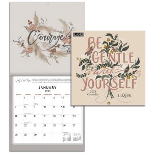 Lang 2024 Mini Calendar Be Gentle Does NOT Fit Frame